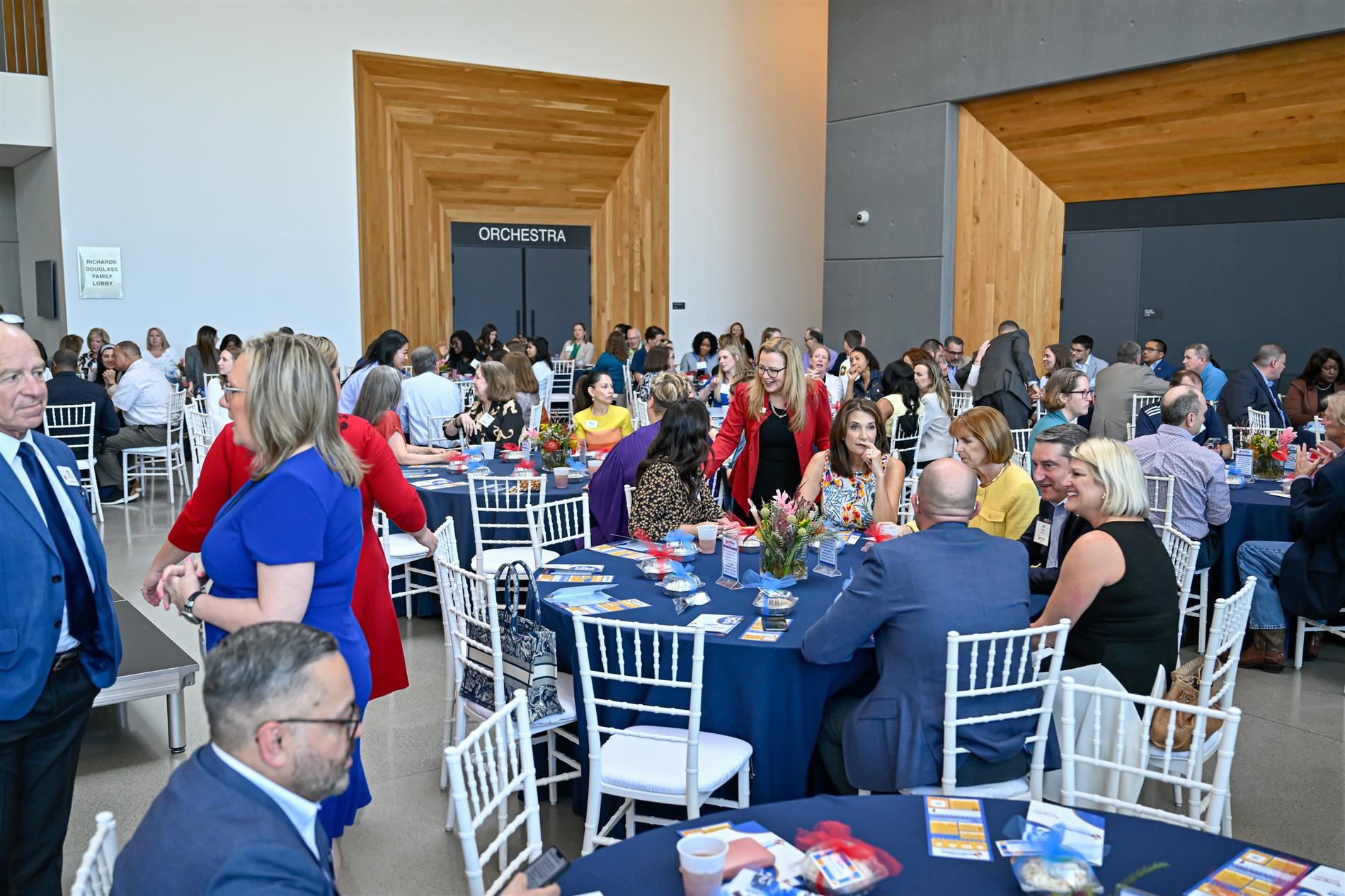 View of 2023-24 Partners in Education Recognition event with honorees